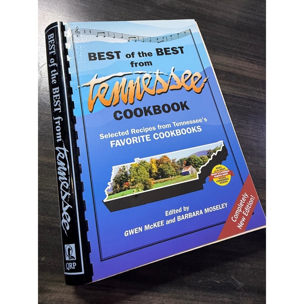 Best of the Best from Tennessee Cookbook Gwen McKee Barbara Moseley Spiral Bound